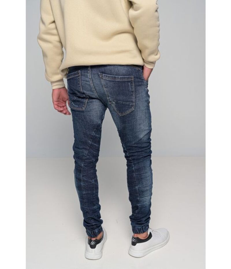 bent.0649-_15 JEAN ΠΑΝΤΕΛΟΝΙ ΜΕ ΛΑΣΤΙΧΟ NEVADA BEN TAILOR-ΜΠΛΕ BENT.0649