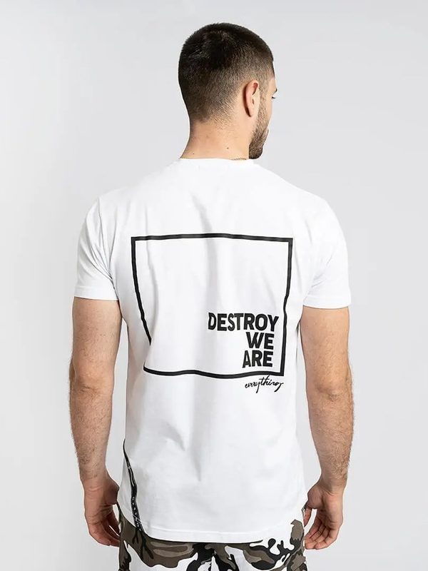 T-SHIRT CORD DESTROY-ΛΕΥΚΟ DES1022SCW