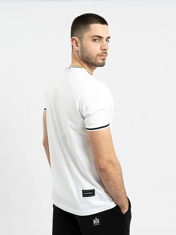 T-SHIRT SPENCER DESTROY-ΛΕΥΚΟ DES23SP2