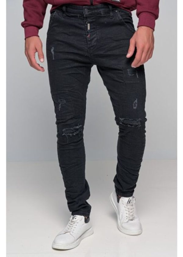 JEAN ΠΑΝΤΕΛΟΝΙ TORONTO BEN TAILOR-ΜΑΥΡΟ BENT.0647