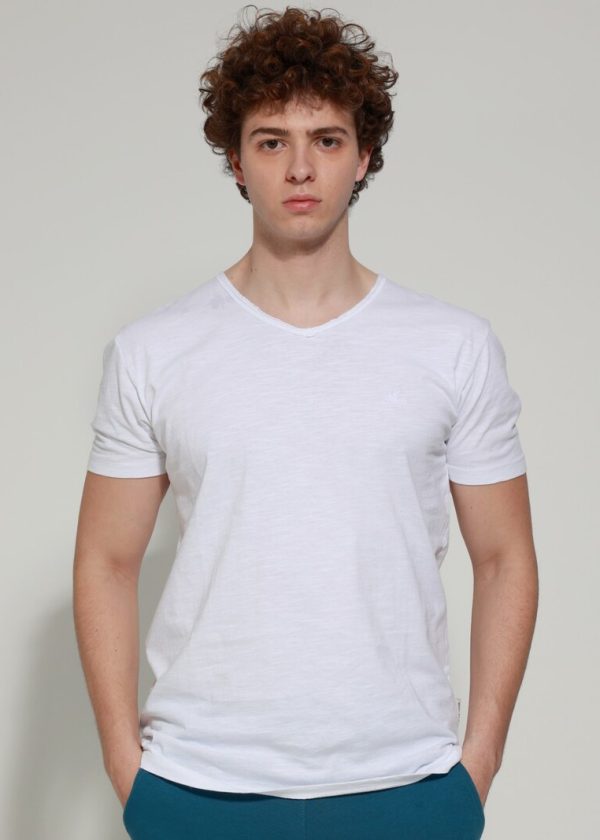T-SHIRT ALEX TRESOR ΛΕΥΚΟ 33-207020