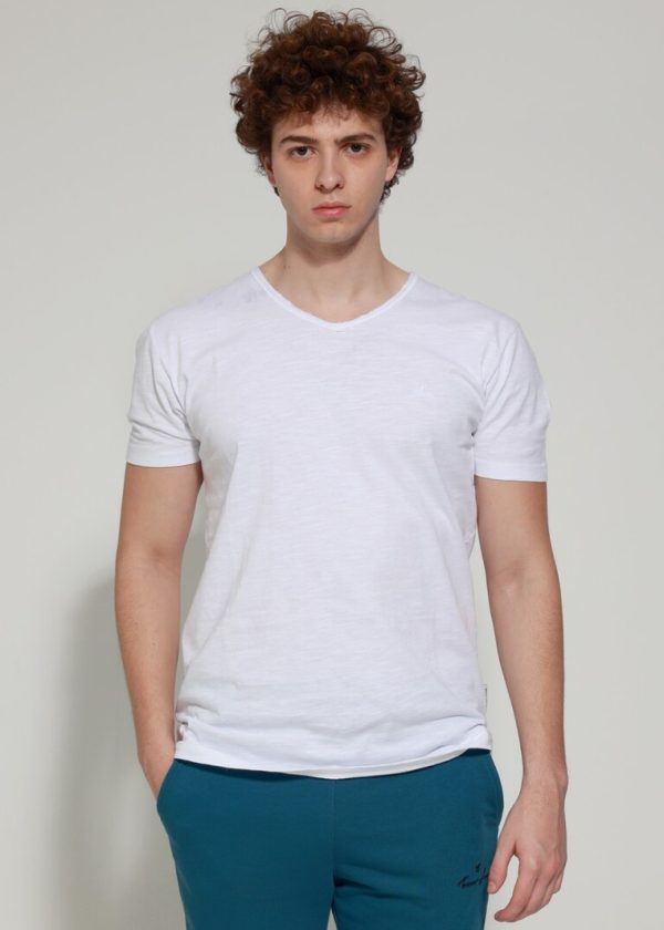 T-SHIRT ALEX TRESOR ΛΕΥΚΟ 33-207020