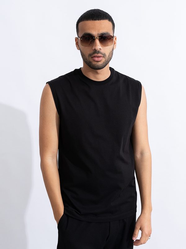 CARL RELAXED FIT ΑΜΑΝΙΚΟ ΜΠΛΟΥΖΑΚΙ ΜΑΥΡΟ