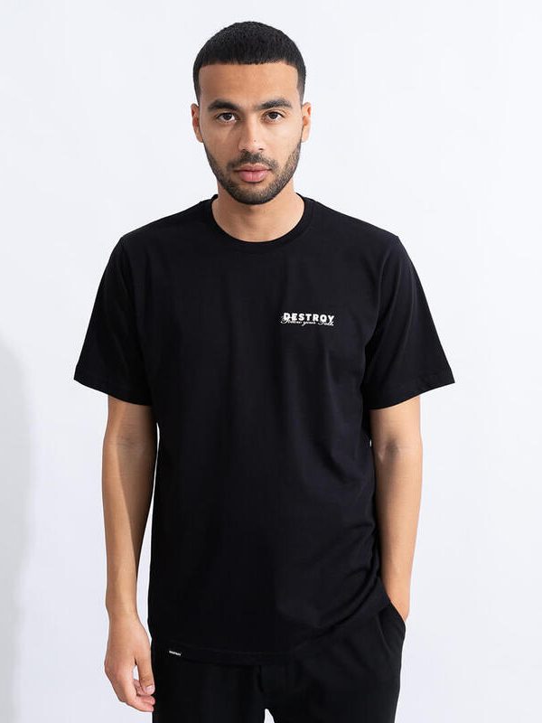 JASON RELAXED FIT T-SHIRT ΜΑΥΡΟ
