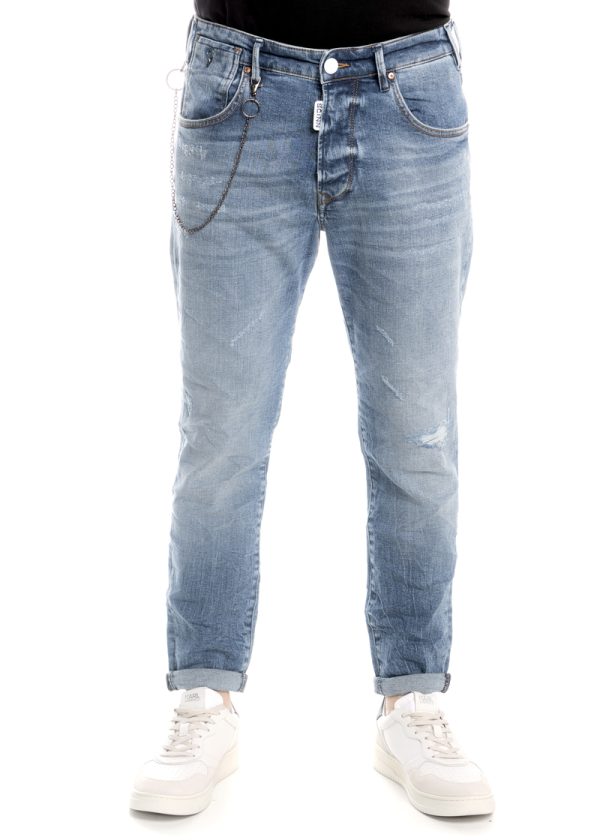 ΠΑΝΤΕΛΟΝΙ JEAN SCINN ΜΠΛΕ ΑΝΟΙΧΤΟ COBAIN L 124