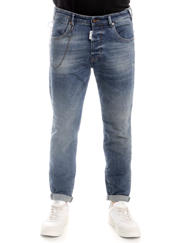 ΠΑΝΤΕΛΟΝΙ JEAN SCINN ΜΠΛΕ COBAIN M 124
