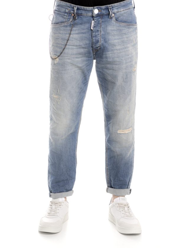 ΠΑΝΤΕΛΟΝΙ JEAN SCINN ΜΠΛΕ NOAH M 124