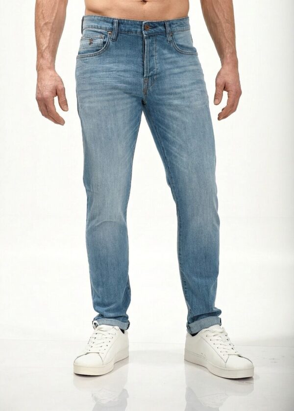 ΠΑΝΤΕΛΟΝΙ JEAN BLUE CRAFT ΑΝΟΙΧΤΟ ΜΠΛΕ ELTON L