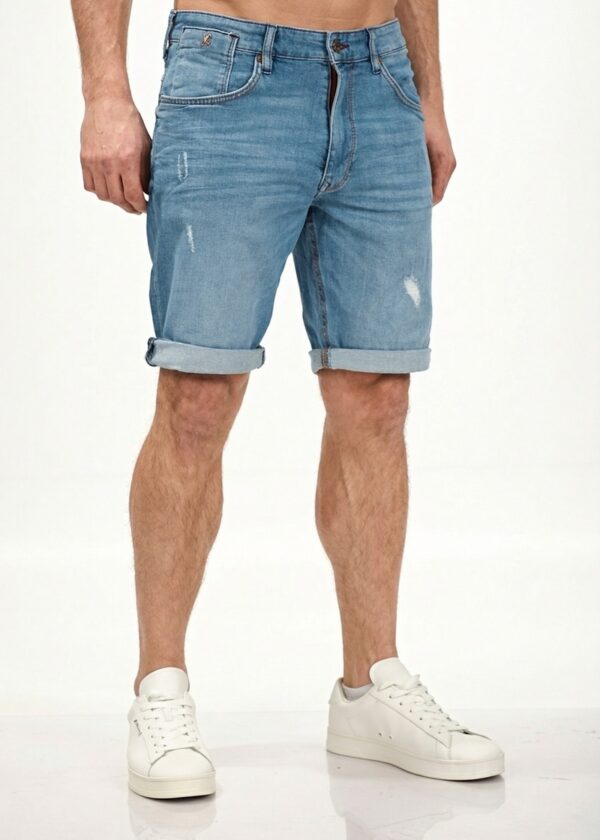 ΒΕΡΜΟΥΔΑ ΤΖΗΝ BLUE CRAFT ΜΠΛΕ ΑΝΟΙΧΤΟ NOHA SH/L